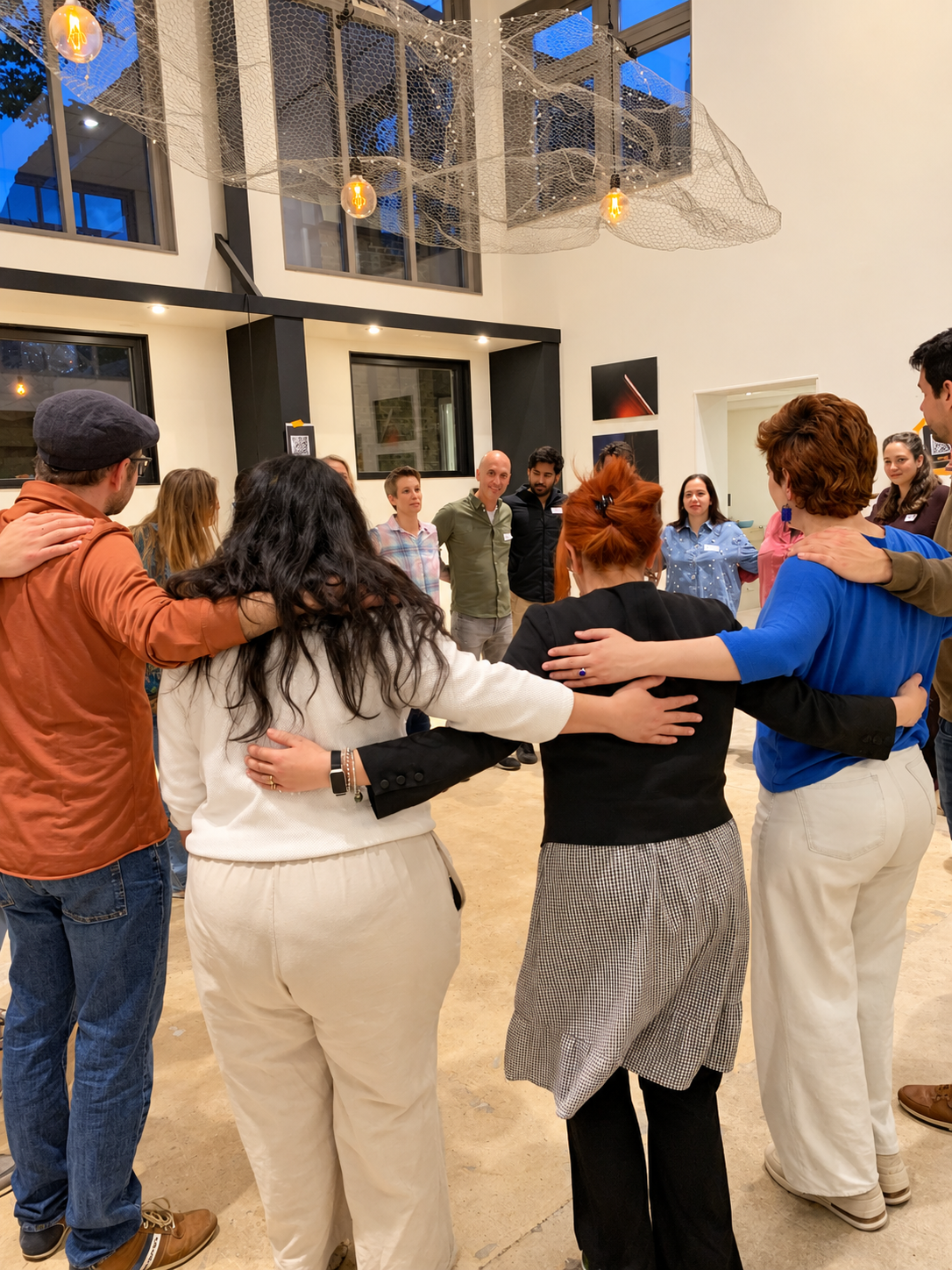 Verbinding in de groep tijdens Connecting Cultures